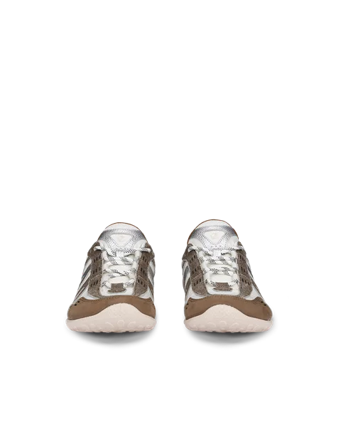 Dámské velurové outdoorové tenisky ECCO® BIOM Lite - Hnědá  - Front_Pair