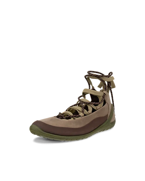 ECCO® BIOM Lite baskets de plein air en nubuck pour femme - Marron - M