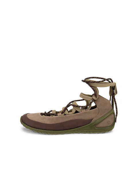 ECCO® BIOM Lite baskets de plein air en nubuck pour femme - Marron - O