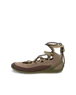 ECCO® BIOM Lite baskets de plein air en nubuck pour femme - Marron - O