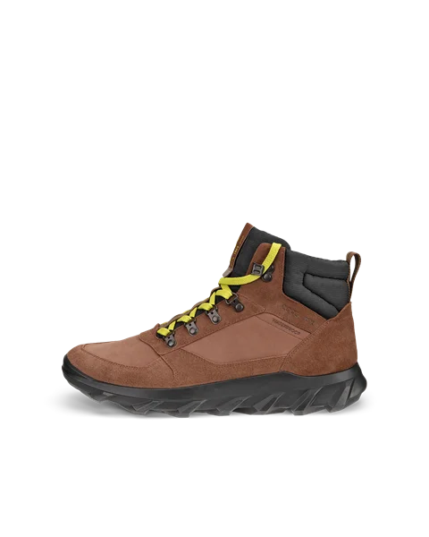 ECCO® Mx Heren waterdichte halfhoge suède outdoorboot - Bruin - O