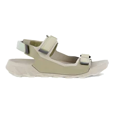 Damskie tekstylne sandały z paskami ECCO® MX Onshore - Brązowy - Outside