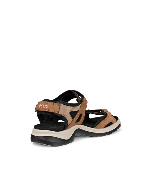 Women's ECCO® Offroad Nubuck Hiking Sandal - Brown - B