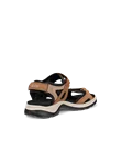 Women's ECCO® Offroad Nubuck Hiking Sandal - Brown - B