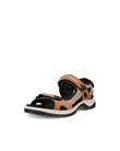 Women's ECCO® Offroad Nubuck Hiking Sandal - Brown - M