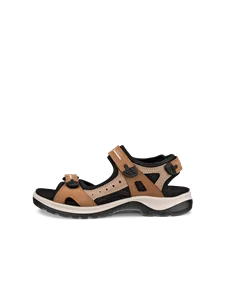 ECCO® Offroad Damen Trekkingsandale aus Nubukleder - Braun - O