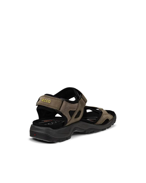 ECCO® Offroad sandale de marche en nubuck pour homme - Marron - B