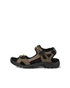 Moški pohodniški sandal iz nubuka ECCO® Offroad - rjav - O