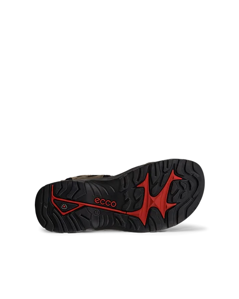 ECCO® Offroad sandale de marche en nubuck pour homme - Marron - S