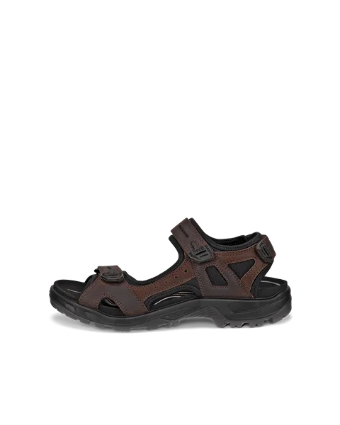 Pánské nubukové outdoorové sandály ECCO® Offroad - Hnědá  - O