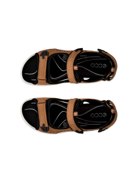 ECCO® Offroad ženske sandale od nubuka za planinarenje - Smeđ - Top_Left_Pair