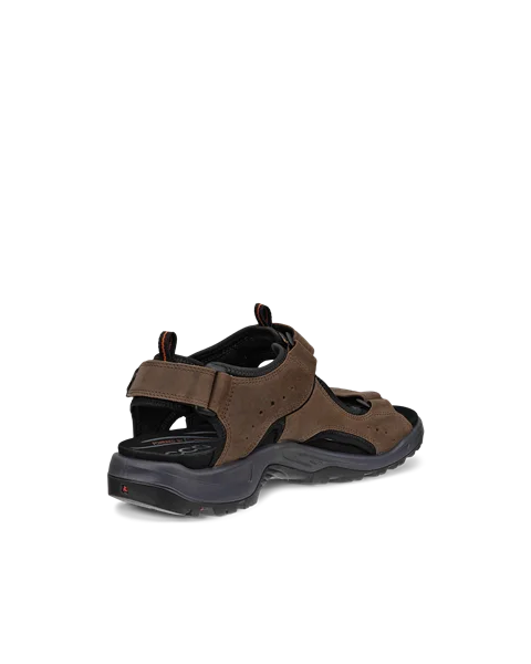 Men's ECCO® Offroad Andes II Nubuck Hiking Sandal - Brown - B