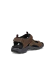 Men's ECCO® Offroad Andes II Nubuck Hiking Sandal - Brown - B