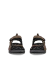 Men's ECCO® Offroad Andes II Nubuck Hiking Sandal - Brown - Front_Pair