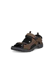 Men's ECCO® Offroad Andes II Nubuck Hiking Sandal - Brown - M