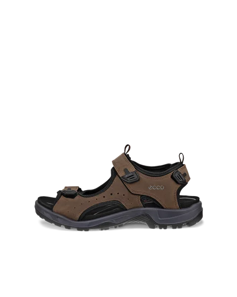 Men's ECCO® Offroad Andes II Nubuck Hiking Sandal - Brown - O