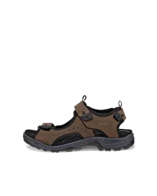Men's ECCO® Offroad Andes II Nubuck Hiking Sandal - Brown - O