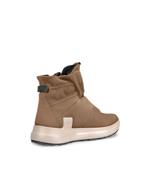 Women's ECCO® Solice Nubuck Gore-Tex Mid-Cut Outdoor Boot - Brown - B