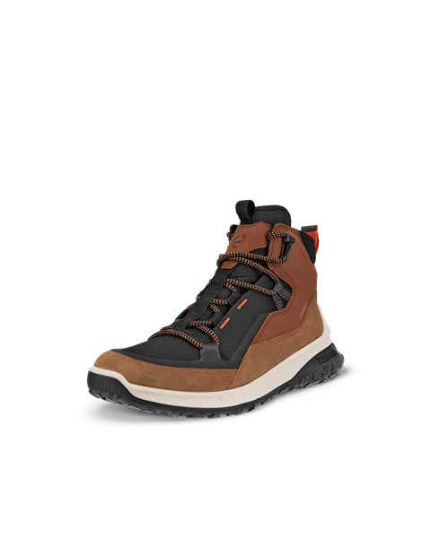 ECCO® ULT-TRN Mid Heren waterdichte wandelschoen in nubuck - Bruin - M