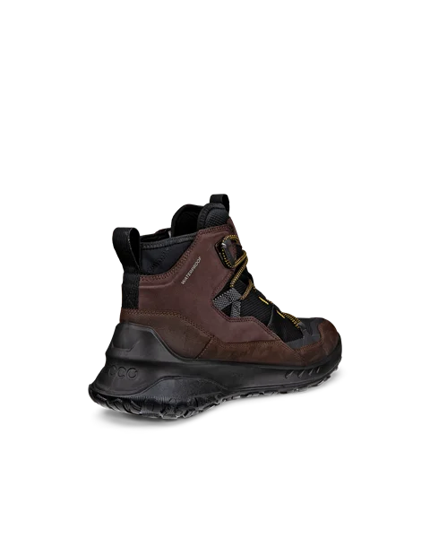 Men's ECCO® ULT-TRN Nubuck Waterproof Hiking Boot - Brown - B