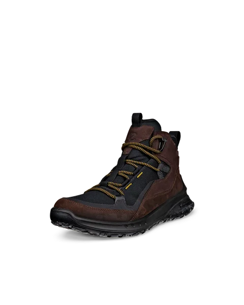 Men's ECCO® ULT-TRN Nubuck Waterproof Hiking Boot - Brown - M