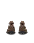 Women's ECCO® ULT-TRN Low Nubuck Waterproof Hiking Shoe - Brown - Front_Pair