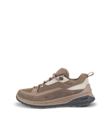 Women's ECCO® ULT-TRN Low Nubuck Waterproof Hiking Shoe - Brown - O