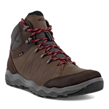 Men's ECCO® Ulterra Nubuck Gore-Tex Outdoor Ankle Boot - Brown - Main