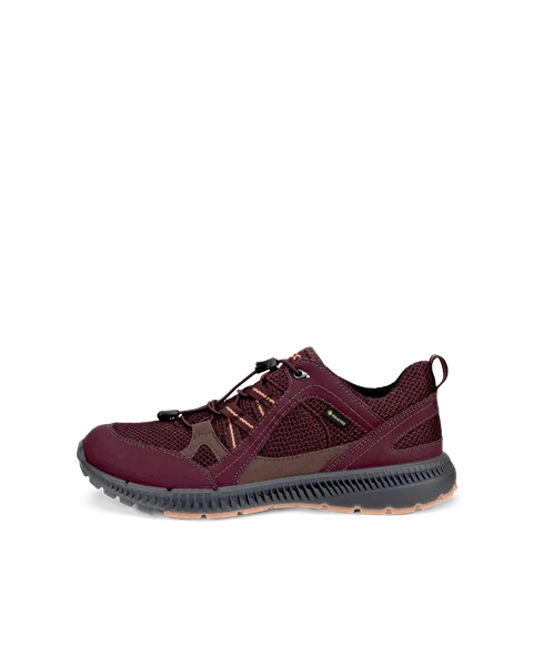 Women's ECCO® Terracruise II Textile Gore-Tex Shoe - Claret - O