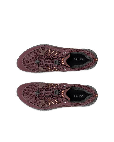 ECCO® Terracruise II chaussures en toile Gore-Tex pour femme - Bordeaux - Top_Left_Pair