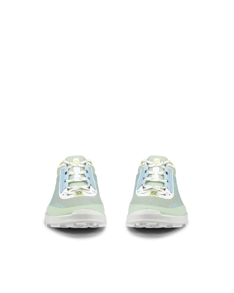 Women's ECCO® Biom 2.1 X Mountain Textile Hiking Trainer - Green - Front_Pair