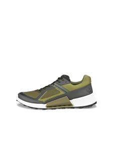 Men's ECCO® BIOM 2.1 X Mountain Textile Hiking Trainer - Green - O