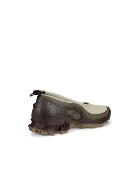 Damskie wsuwane buty ze skóry ECCO® Biom C-Trail - Zielony - B