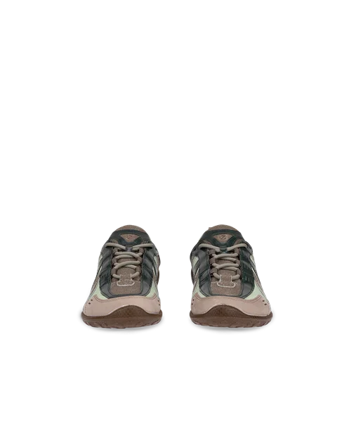 ECCO® BIOM Lite Damen Outdoor-Schuhe aus Leder - Grün - Front_Pair