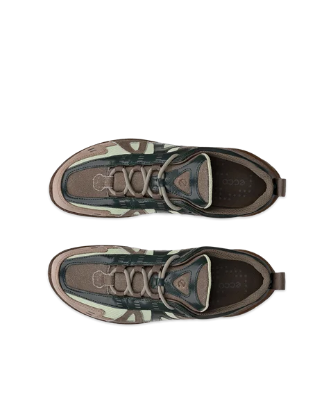 ECCO® BIOM Lite Damen Outdoor-Schuhe aus Leder - Grün - Top_Left_Pair