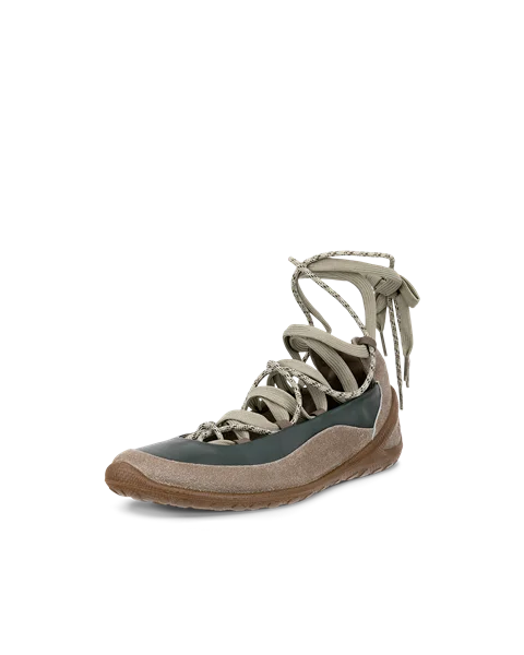 Dámske outdoorové vysoké tenisky ECCO® BIOM Lite - Zelená - M