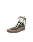 Dámske outdoorové vysoké tenisky ECCO® BIOM Lite - Zelená - M