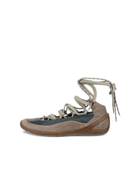 Dámske outdoorové vysoké tenisky ECCO® BIOM Lite - Zelená - O