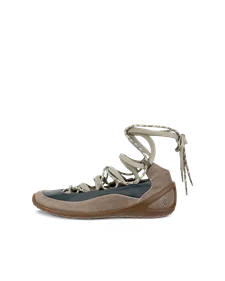 ECCO® BIOM Lite női bőr outdoor sneaker - Zöld - O