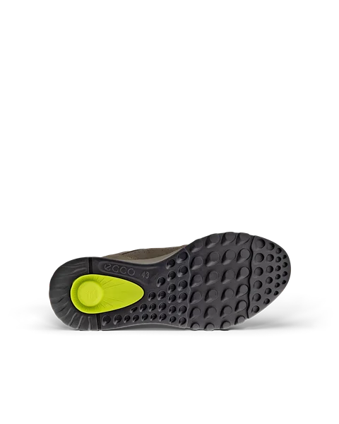 Moški športni čevlji iz usnja nubuk ECCO® Exostride - Zelena - S