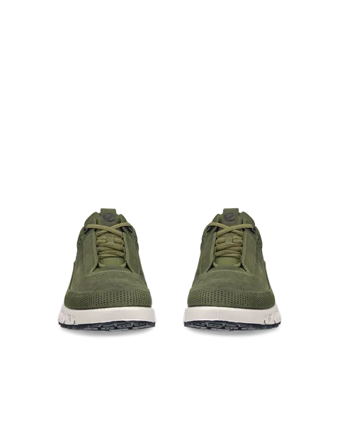 ECCO® Multi-Vent Gore-Tex sko i nubuck til herrer - Grøn - Front_Pair