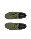 ECCO® Multi-Vent Gore-Tex sko i nubuck til herrer - Grøn - Top_Left_Pair