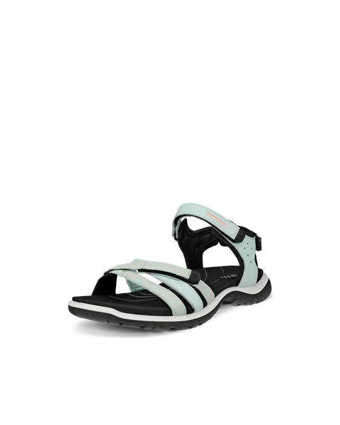 ECCO® Offroad Roam Damen Nubuksandale mit zwei Riemen - Grün - M