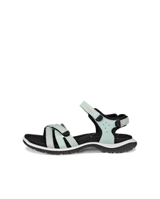 Women's ECCO® Offroad Roam Nubuck Two Strap Sandal - Green - O