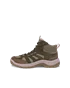 Women's ECCO® Offroad Nubuck Waterproof Mid-Cut Outdoor Boot - Green - O