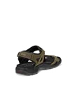 Moški pohodniški sandal iz nubuka ECCO® Offroad - Zelena - B