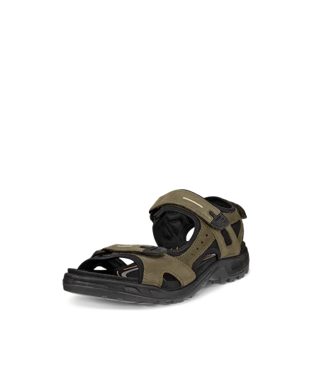 Miesten ECCO® Offroad nupukki vaellussandaali | Vihreä