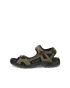 Moški pohodniški sandal iz nubuka ECCO® Offroad - Zelena - O