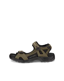 Pánské nubukové outdoorové sandály ECCO® Offroad - Zelená - O