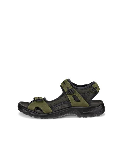ECCO® Offroad Herren Trekkingsandale aus Nubukleder - Grün - O